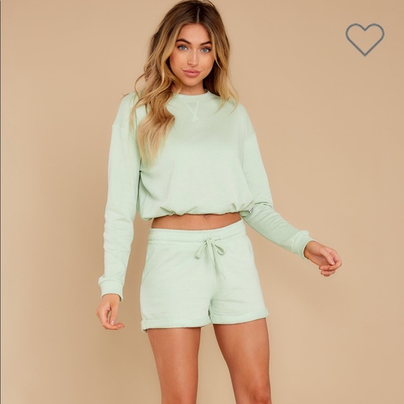 “Such a sweetheart” lounge short, size S - Picture 2 of 5